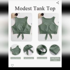 Brand New Balasami Cut Out Tank Top Bikini Top Small T21